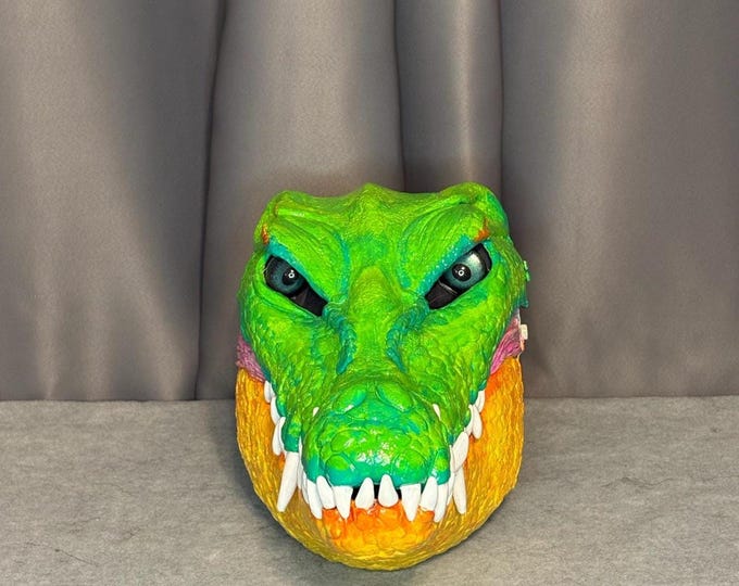 Alligator, Crocodile fursuit head base DIY