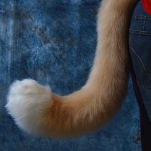 CUSTOM: Cat/Feline Fursuit tail -With Curve-