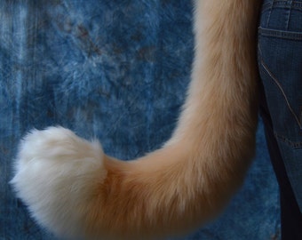 CUSTOM: Cat/Feline Fursuit tail -With Curve-