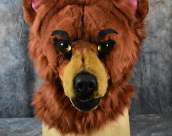 Premade Bear fursuit head
