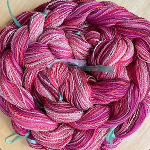 Pre-wound warp chain, 200 x 6.5 yds - SAORI ready!