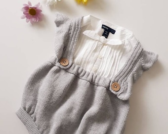 knitted baby clothes etsy