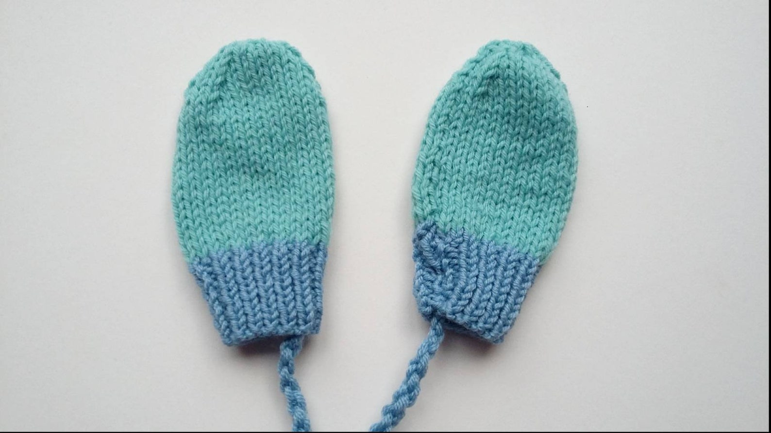 Baby Mittens Baby Girl Mittens Baby Boy Mittens Knitted Etsy