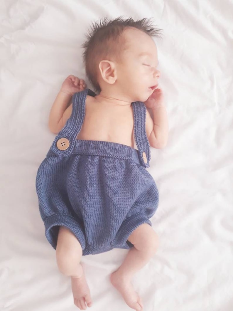 Baby Shorts Baby Boy Shorts Baby Bloomers Blue Newborn Etsy