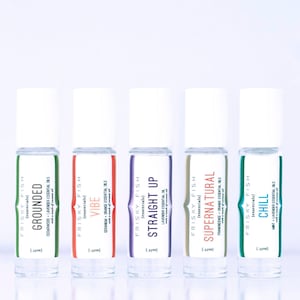 Pure Essential Oil Roller, Calming and Restorative Essential Oil Blends Bottled in an Easy Roller for Aromatherapy on the Go