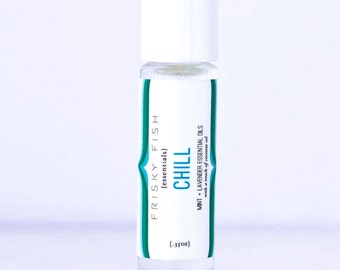 MEILLEUR VENDEUR - huile essentielle de Roller, CHILL lavande et menthe poivrée est un relaxant et douleurs réduisant le mélange pour l’aromathérapie, sur la route