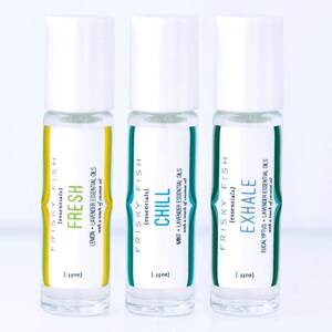 Set of three essential oil blends-wellness set