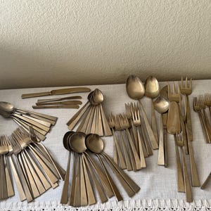 Thai Brass Flatware - Etsy