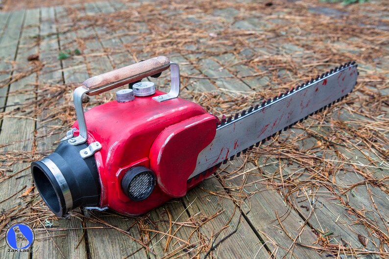 Ash VS Evil Dead Chain Saw Etsy