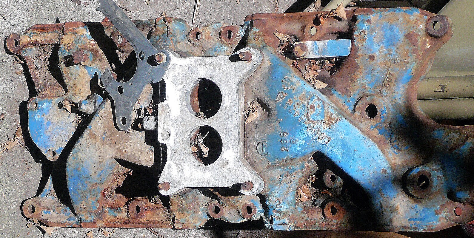 OEM 1965 Ford 289 2BBL Intake Manifold Etsy UK