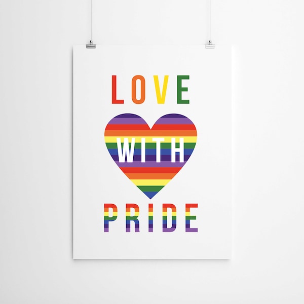 Pride Poster - Etsy UK
