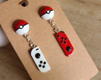 Custom Game Controller Inspired Earrings! Gamer Earrings!