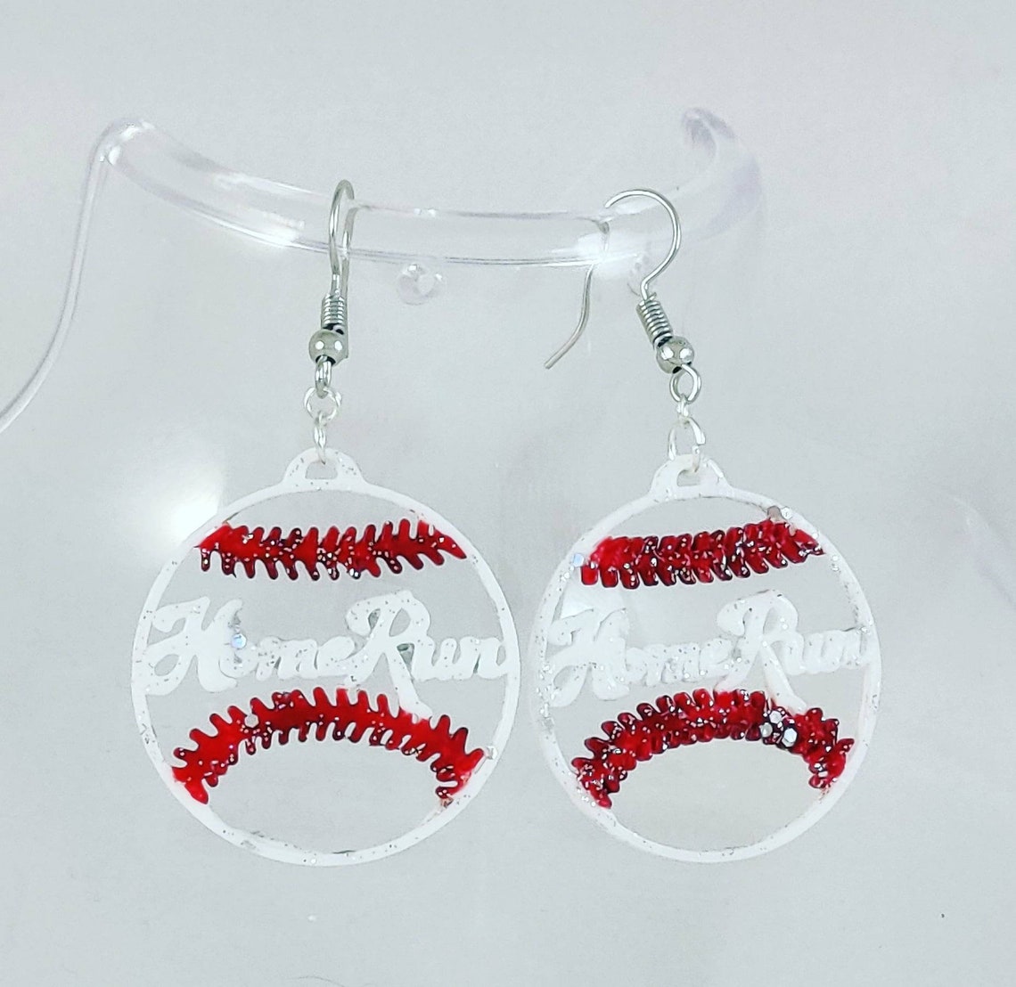Custom Baseball/softball Earrings Etsy