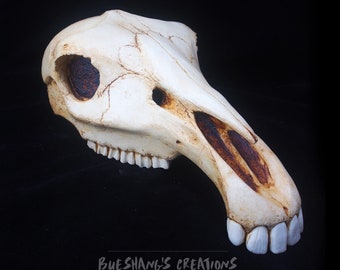 Horse Skull Mask - Half