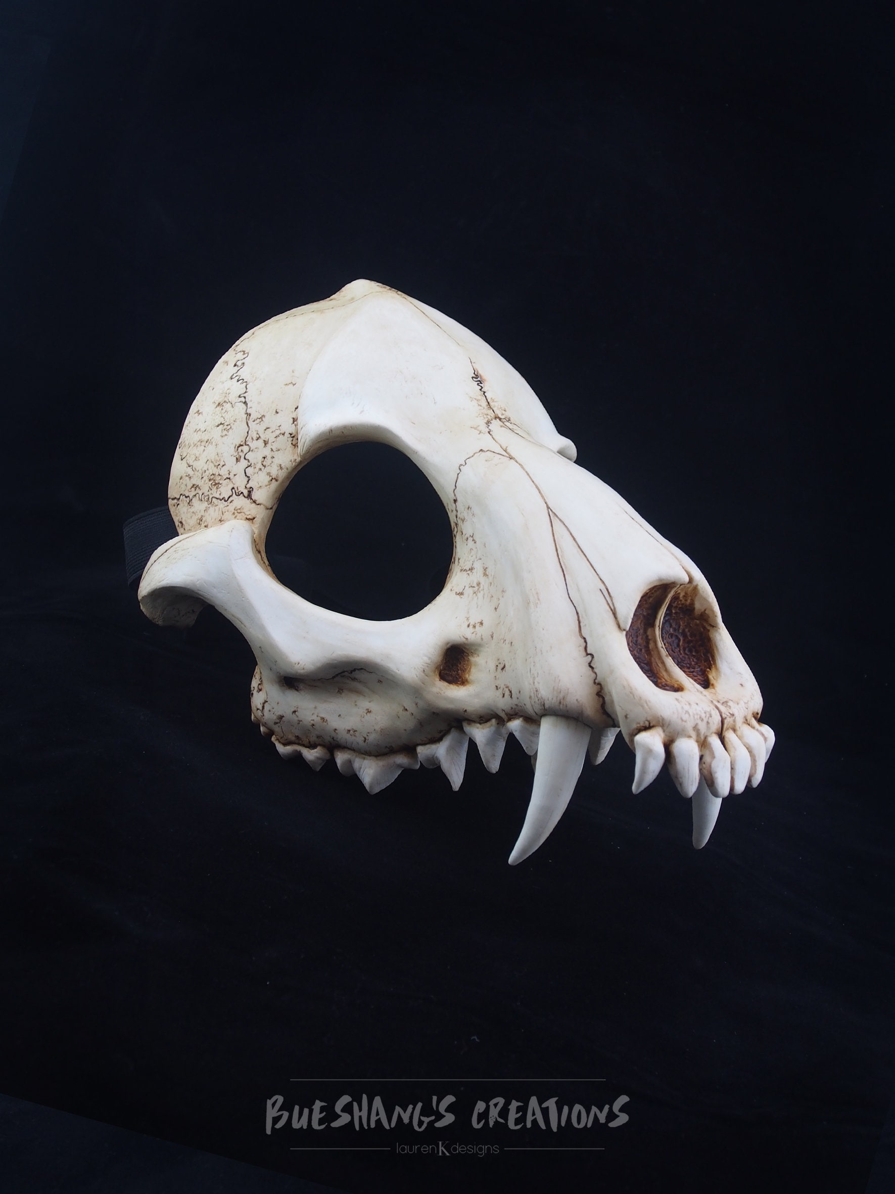 Wolf Skull Mask - Half - Etsy