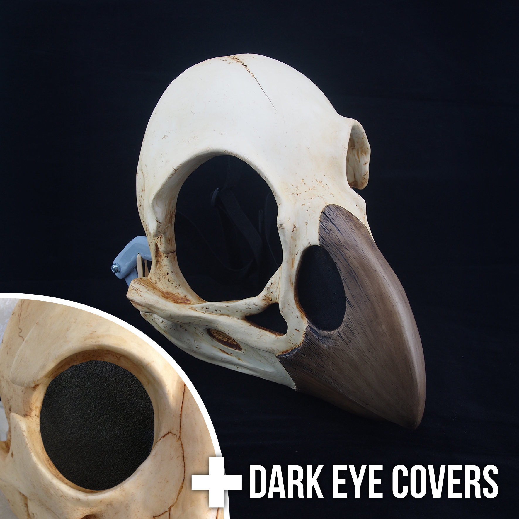 Bird Skull Mask - Full - Etsy