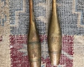 Antique Juggling Pins Wood Indian Clubs Weights