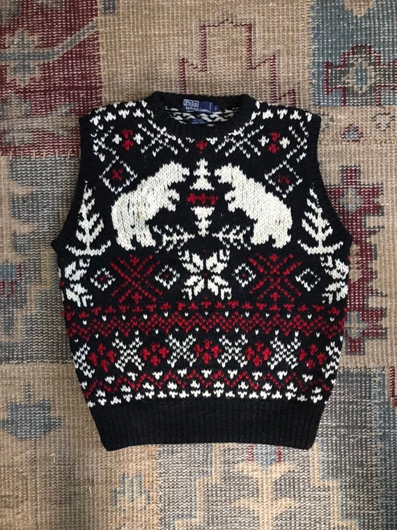 Vintage polo ski knit - Gem Vintage polo ski knit - Gem