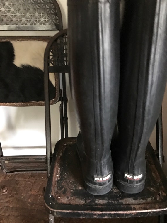 polo rubber boots