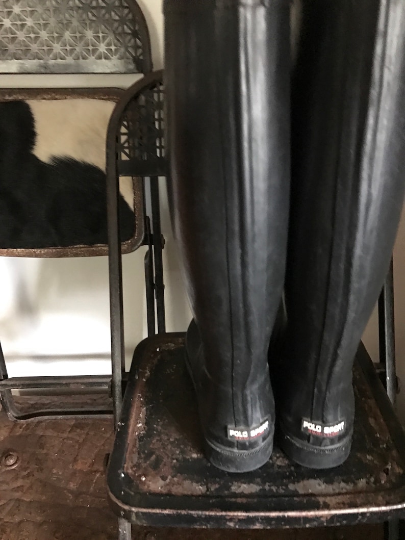 ralph lauren rain boots womens
