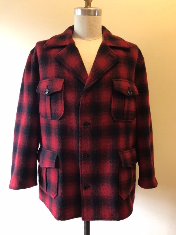 Vintage Ralph Lauren Jacket Wool Jacket Buffalo P… - image 1