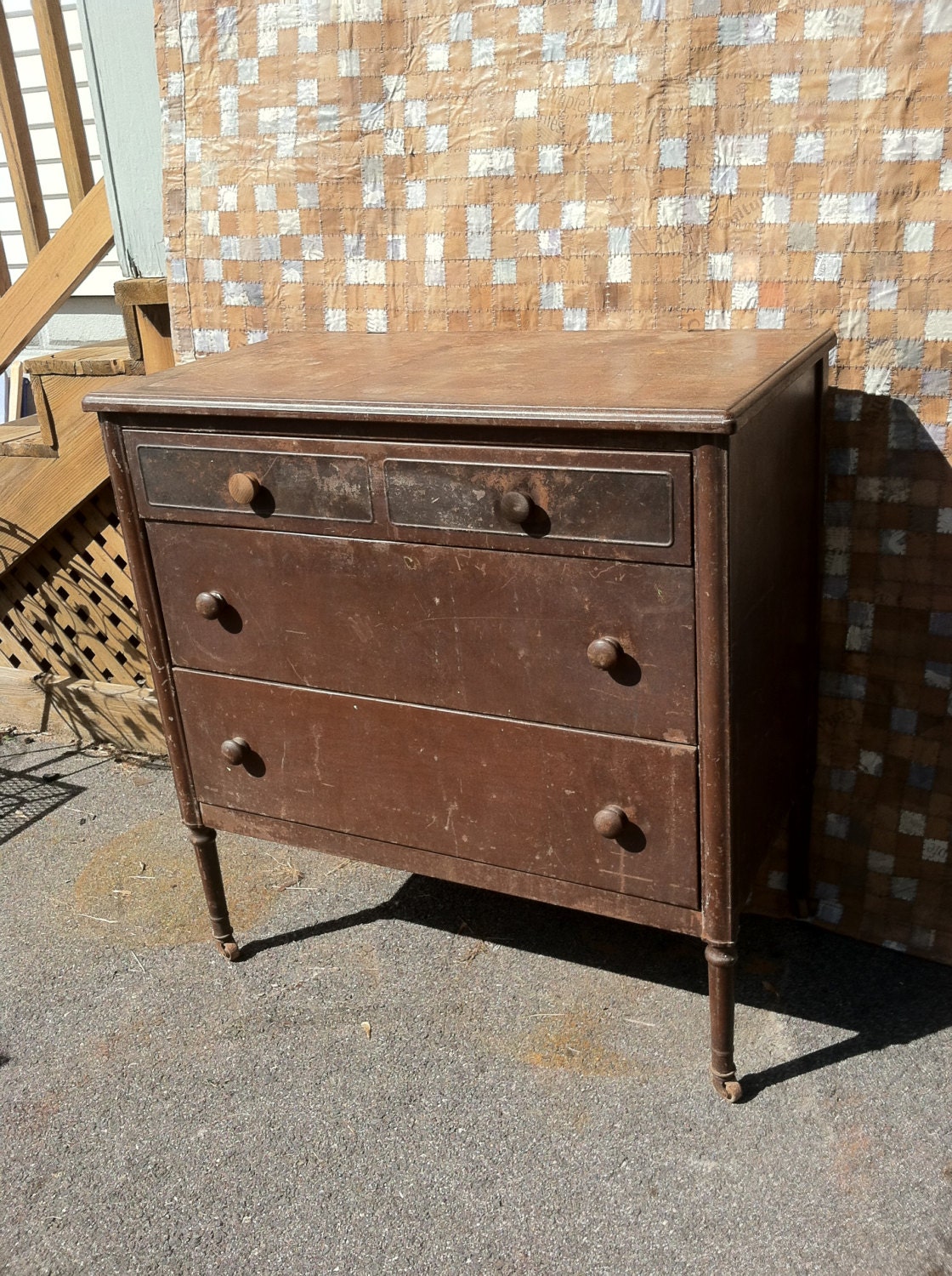 Antique Industrial Metal Dresser Doctor Furniture Vintage - Etsy