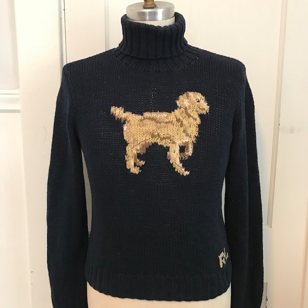 Ralph Lauren Dog Sweater Etsy