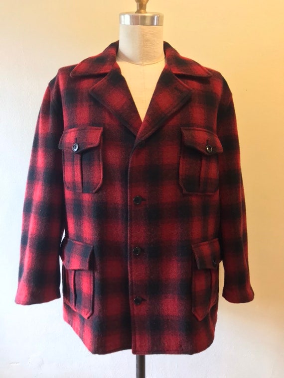 Vintage Ralph Lauren Jacket Wool Jacket Buffalo P… - image 2