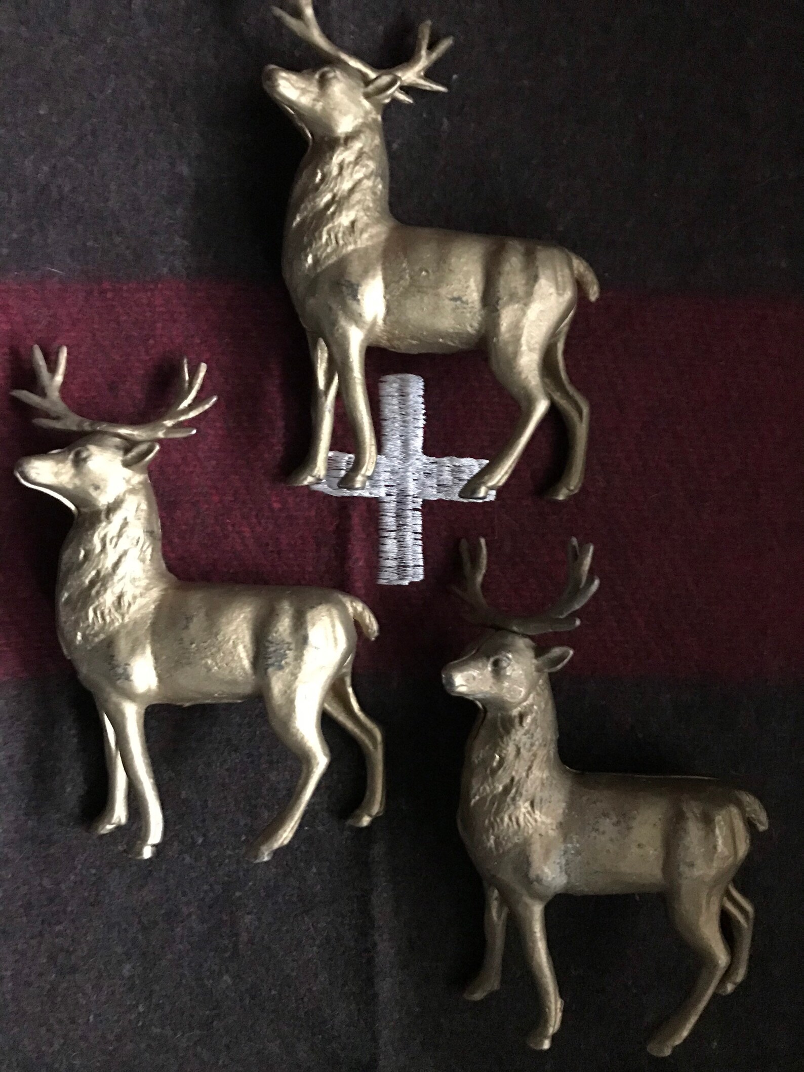 Antique Deer Bank Iron Deer Bank 1950s Era painted Metal Stag Etsy