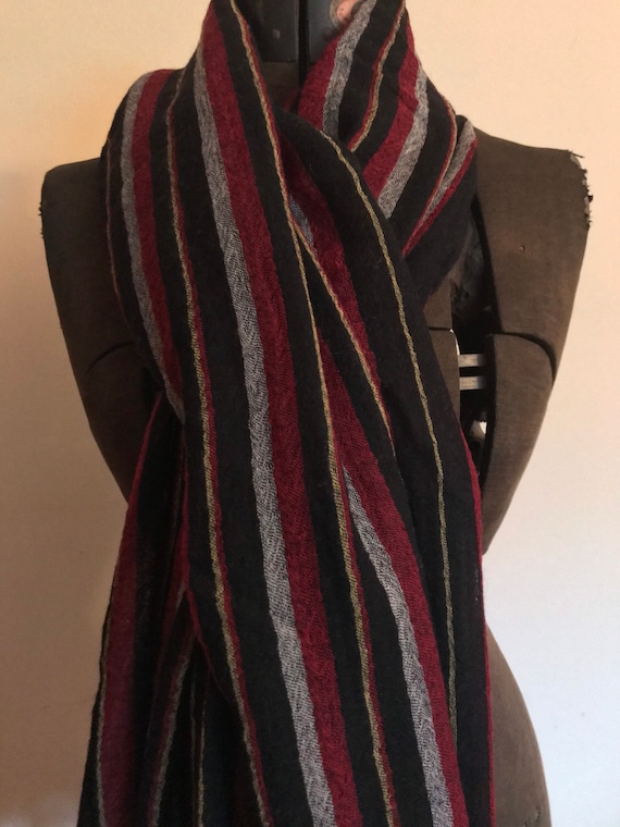 Ralph Lauren Scarf Wool Southwestern Indian Blank… - image 2