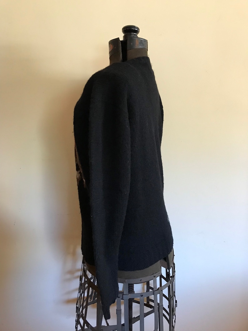 Vintage Ralph Lauren Horse Sweater Hand knit Horse Equestrian Hunt Sweater Americana bild 4