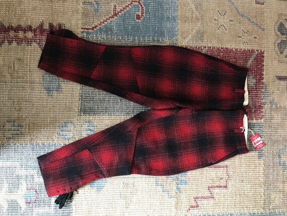 Antique Hunting Pants Hunting Pants Buffalo Plaid… - image 4