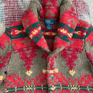 Navajo Sweater Ralph Lauren - Etsy