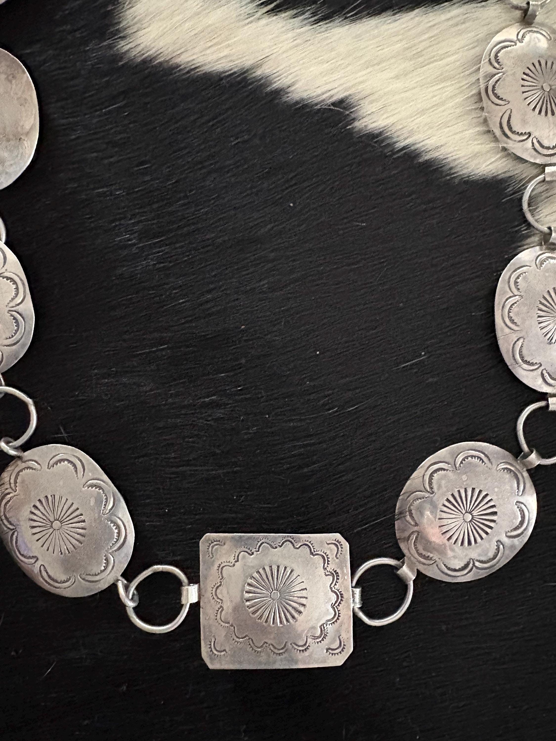 Sanford Concho Belt - Etsy