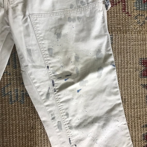 Ralph Lauren Patchwork Paint Splatter Indigo 36 3… - image 3