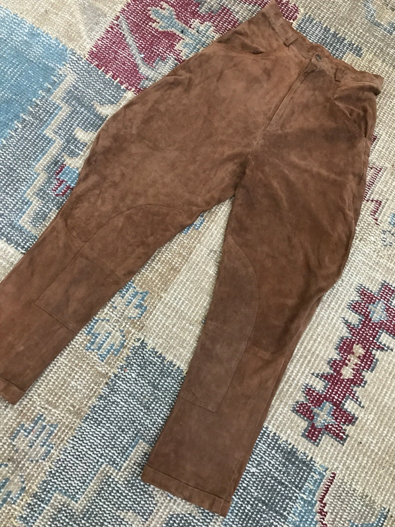 Ralph Lauren Suede Jodhpurs Riding Britches Riding Breeches | Etsy