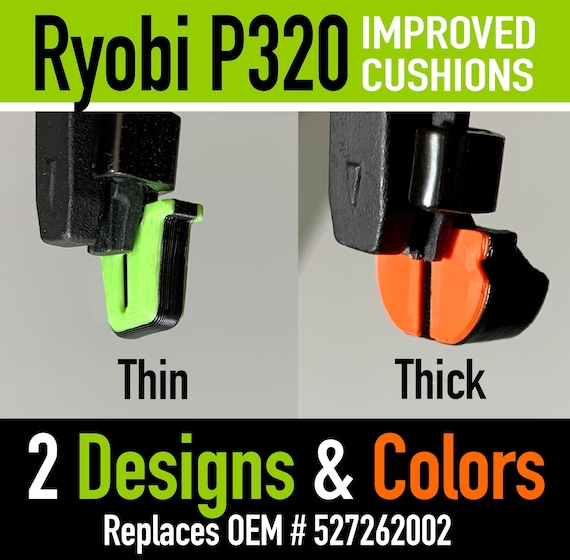 Ryobi P320 Replacement Cushions No Mar 