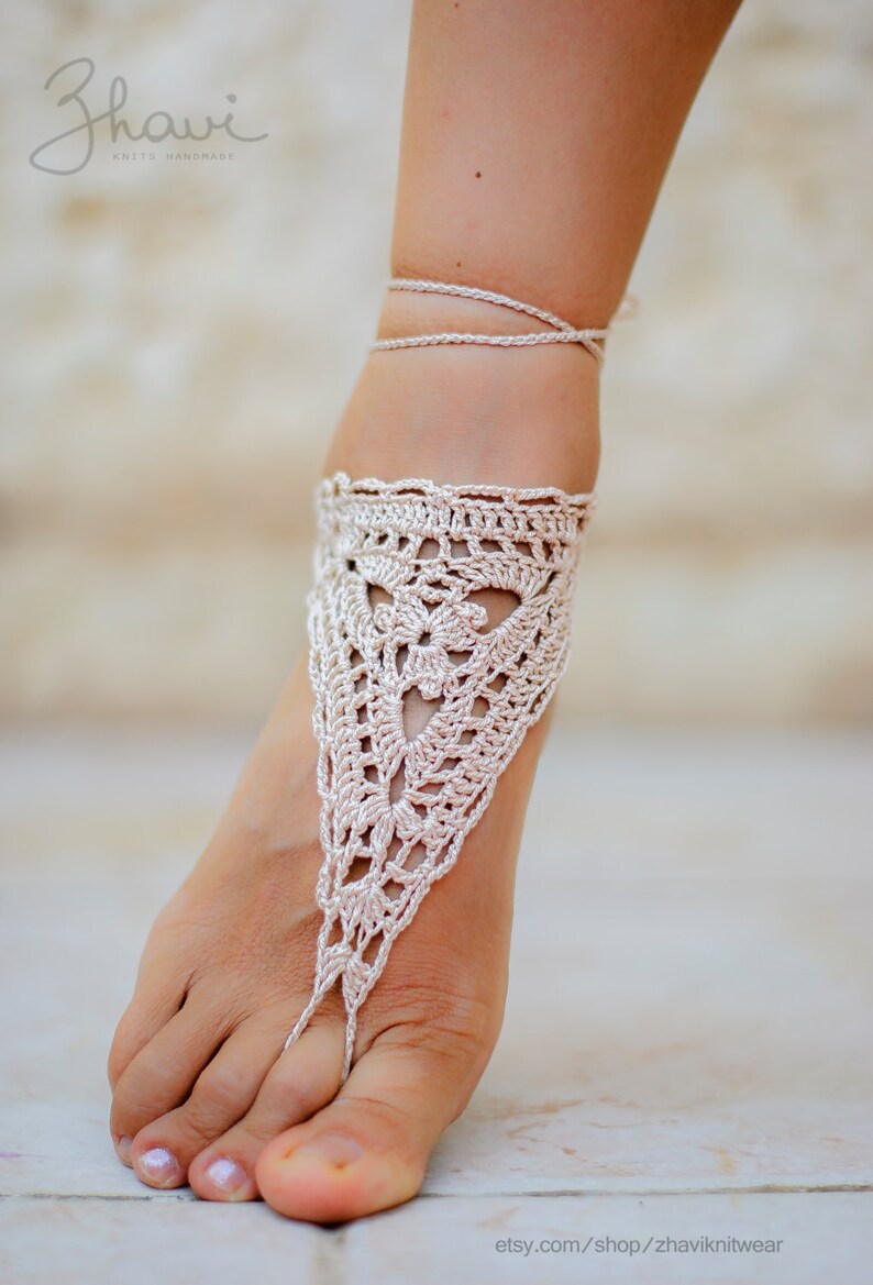 light beige sandals