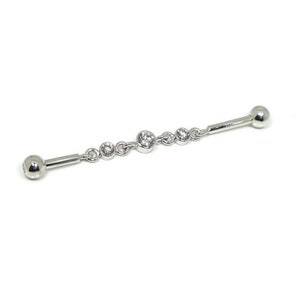 White gold industrial bar deals