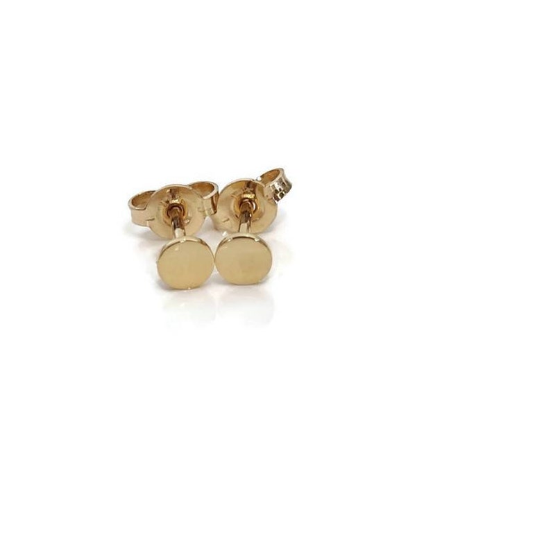 Genuine 18CT Solid YG 4 Claws Studs Mounting 2-10mm/Pair Genuine 18CT Solid YG 4 Claws Studs Mounting 2-10mm/Pair