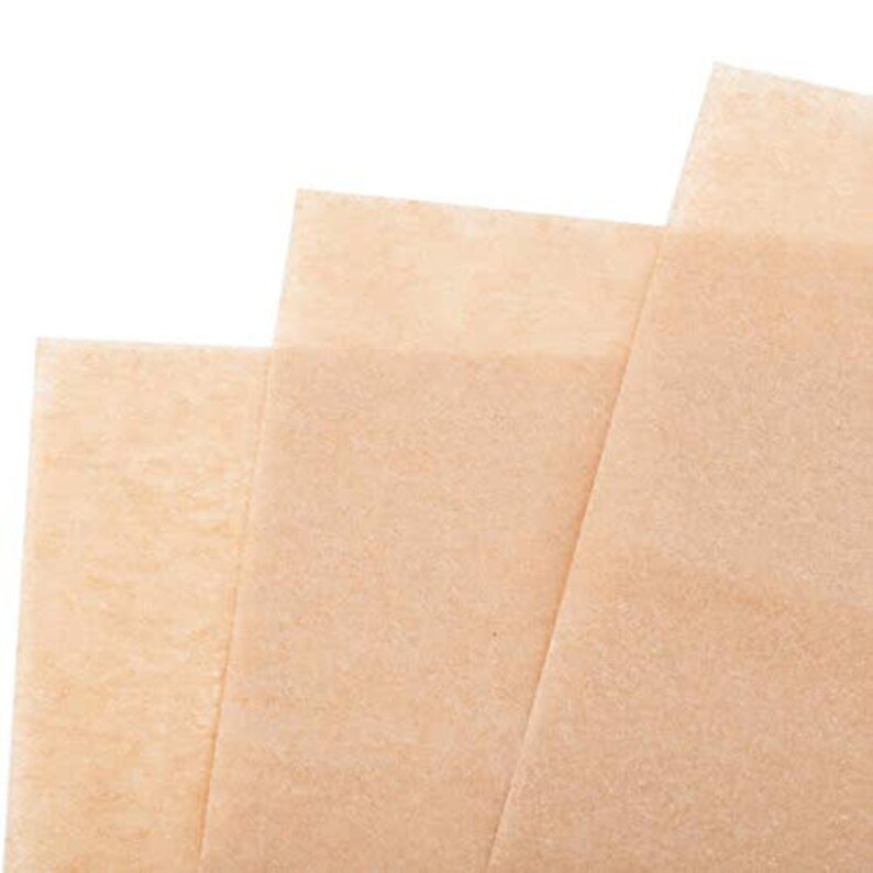 50 Half Sheet Unbleached Parchment Paper 12 x 16 inch Etsy