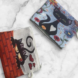 Turkish Pouch, Set of 3, Coin Purse, Passport Makeup Holder, Tapestry Bags