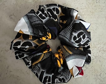 Steelers Scrunchie: XL-Haargummi aus Baumwolle