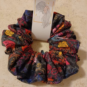 Day of the Dead scrunchie