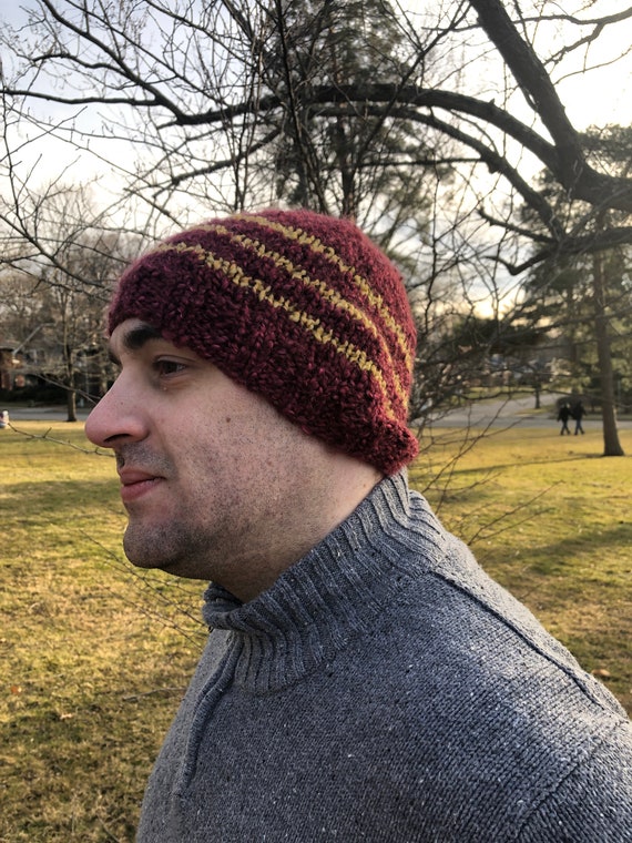Maroon Gold Striped Beanie Cleveland Cavaliers Arizona State