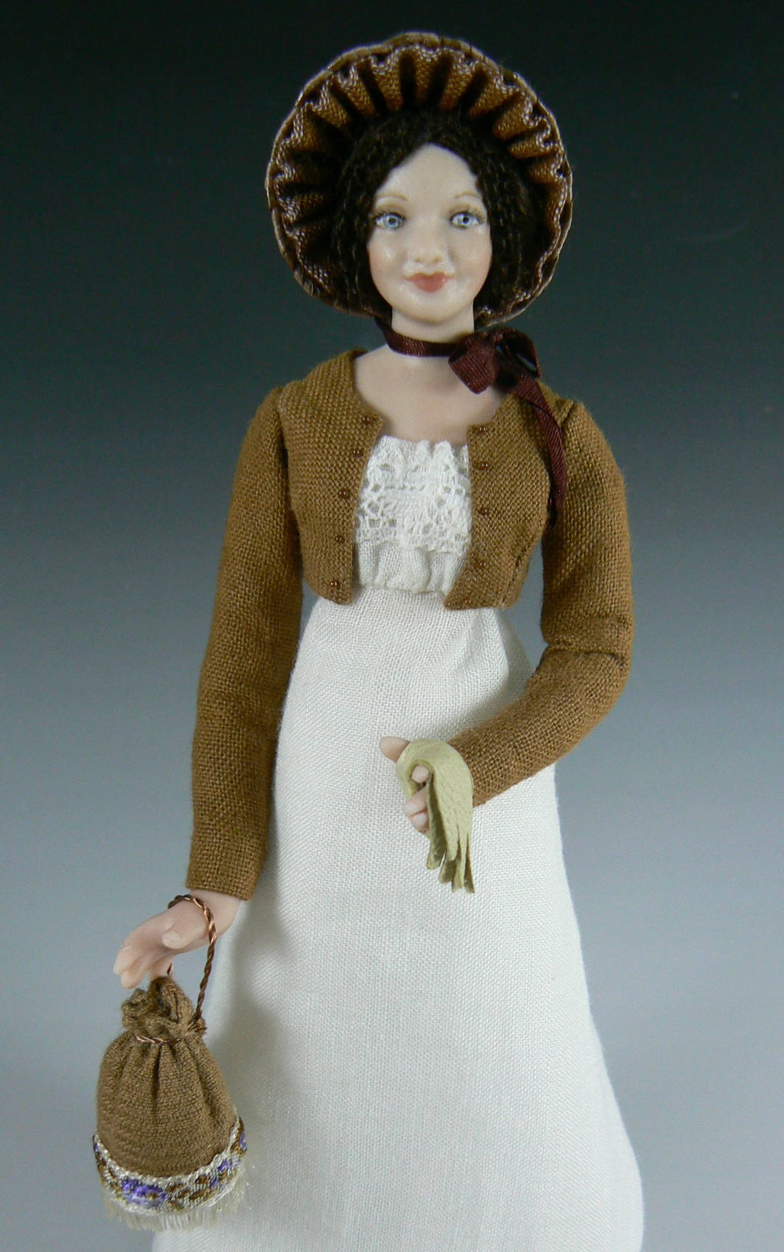112 Scale Dollhouse Doll Lizzie from Pride and Etsy