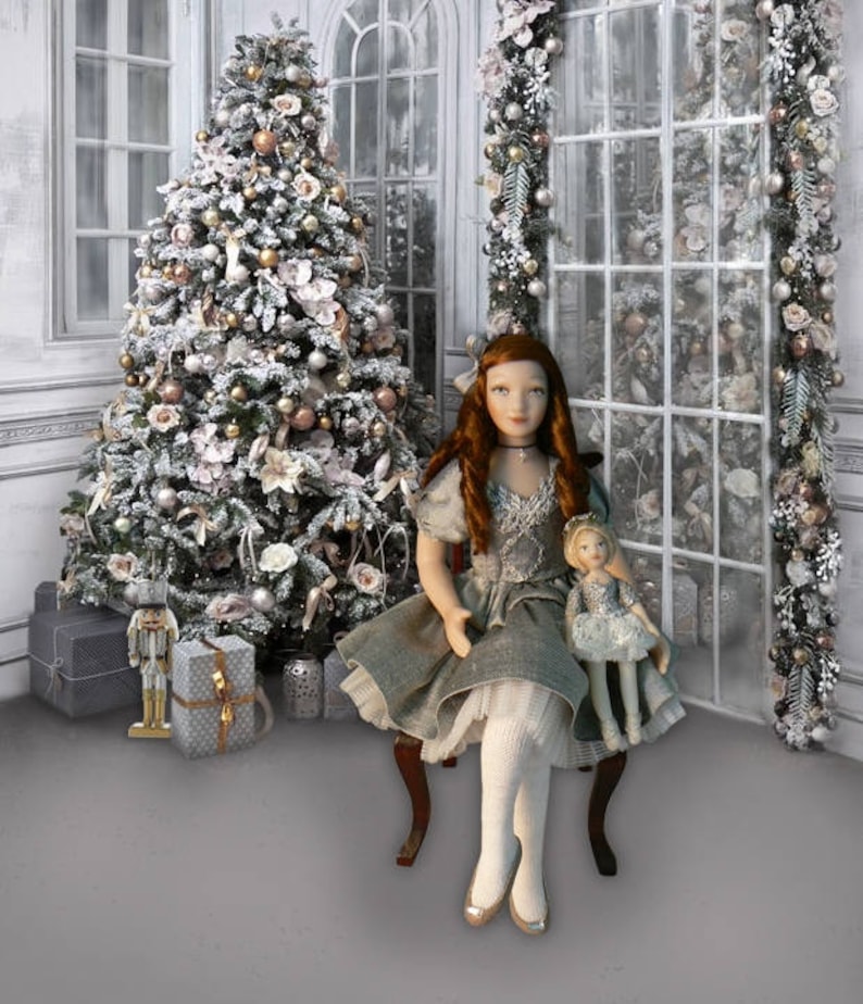 112 Scale Dollhouse Clara Doll from The Nutcracker Etsy