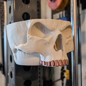 2 color Furious Magnetic Skull Chalk Pot