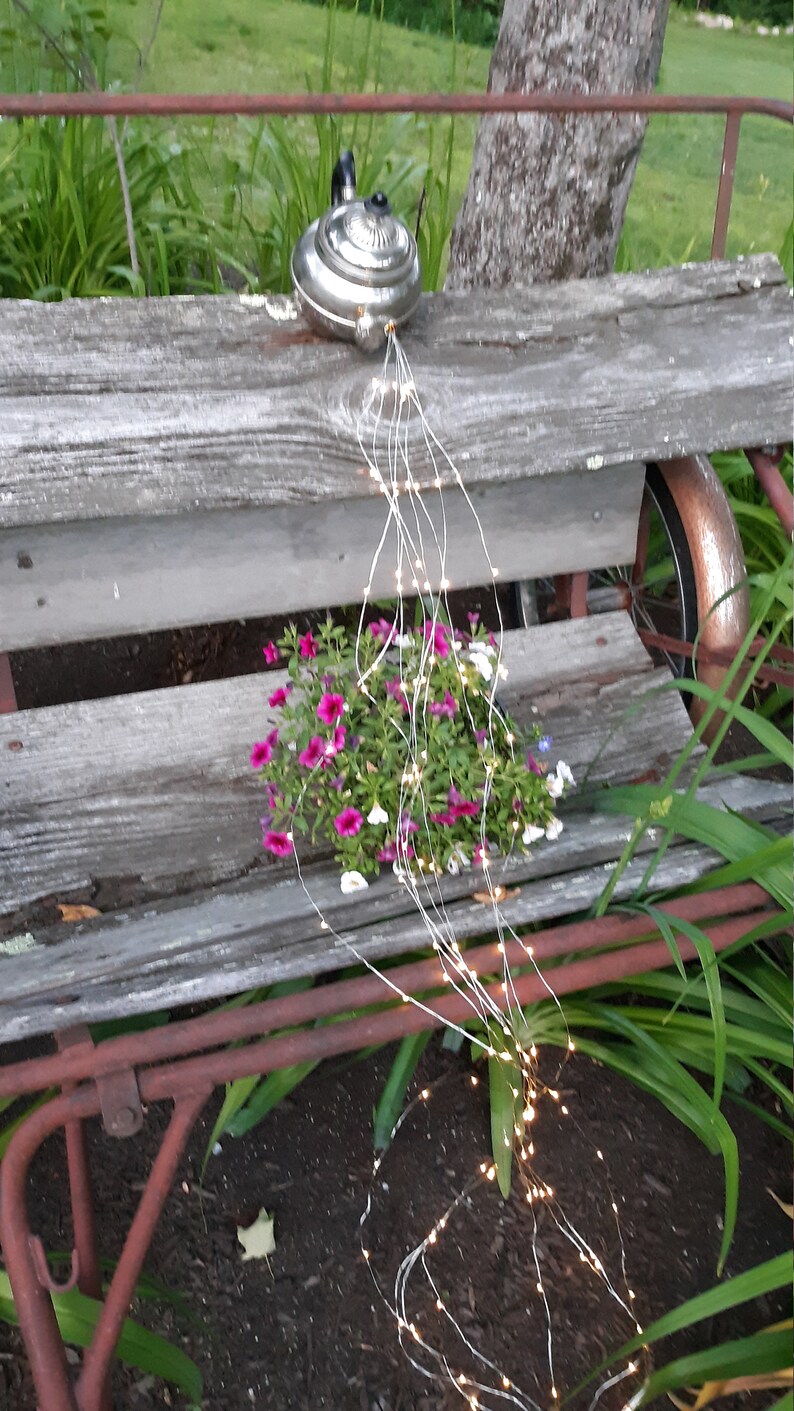 Teapot Solar Light Etsy