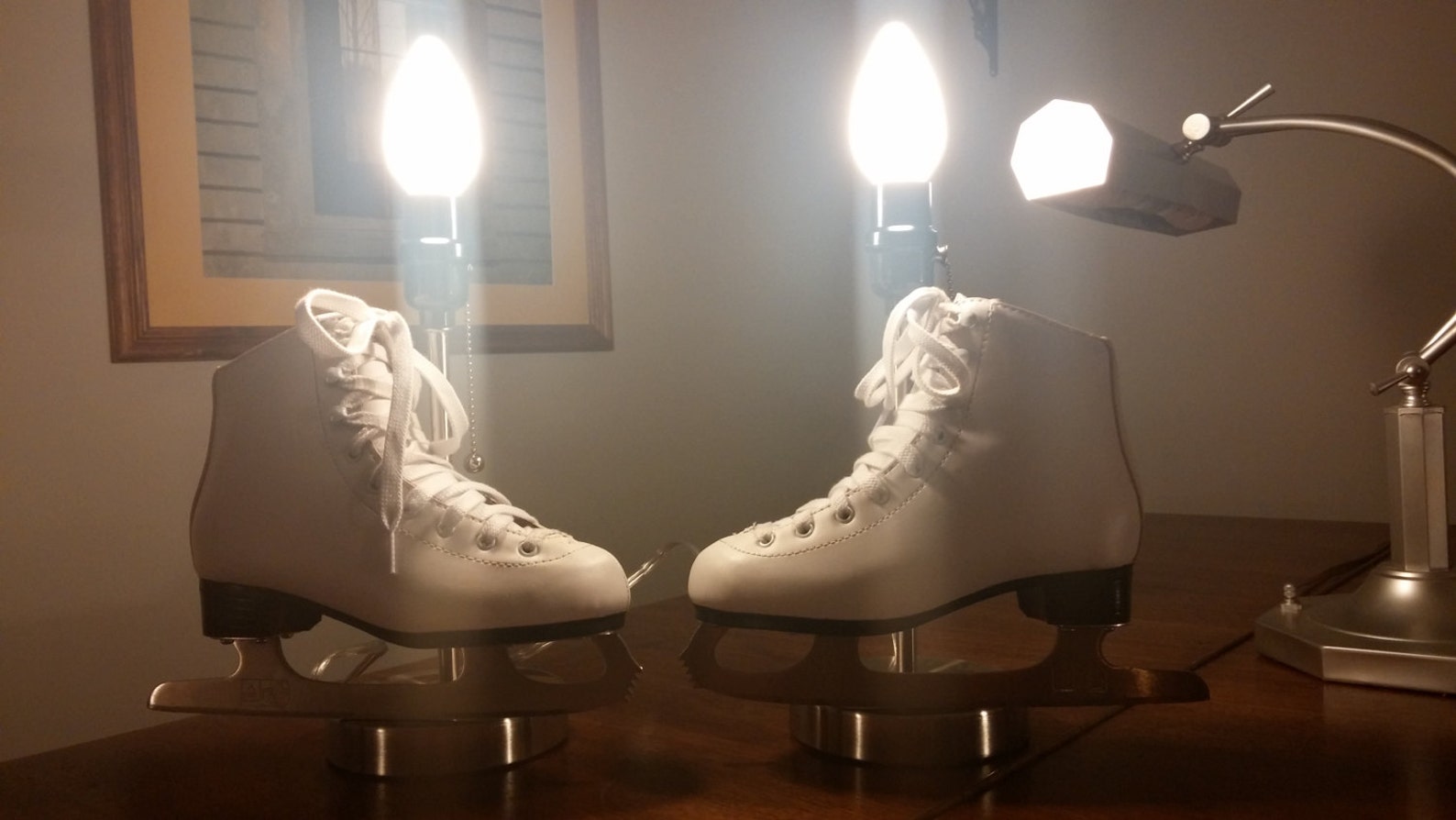 Ice Skate Lamps Etsy